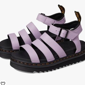 Dr. Marten Blaire lilac sandals size 10